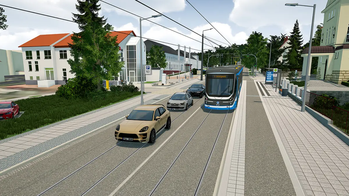 Visualisierung Streckennetzerweiterung Zeisigwald