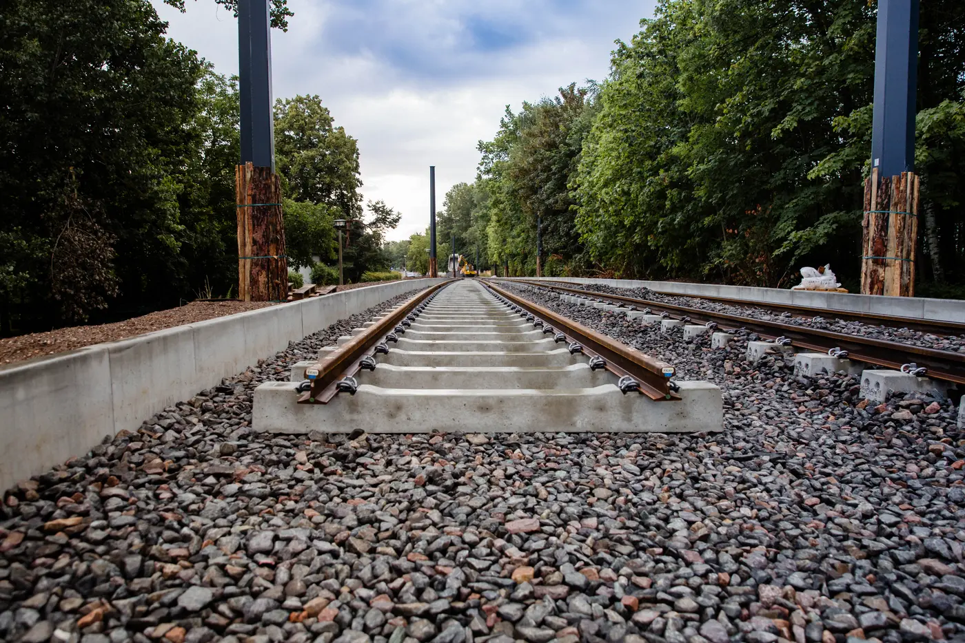 Track under construction
